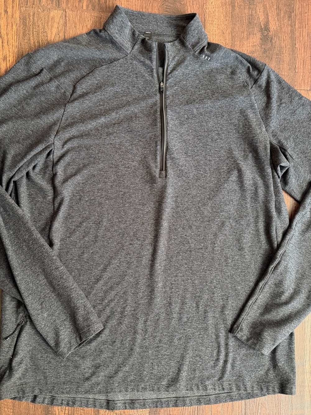 Lululemon Men’s XXL Heather Gray 1/2 Zip Athletic Pullover